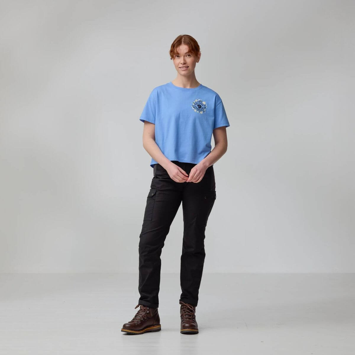 Fjällblomster Logo T shirt W
