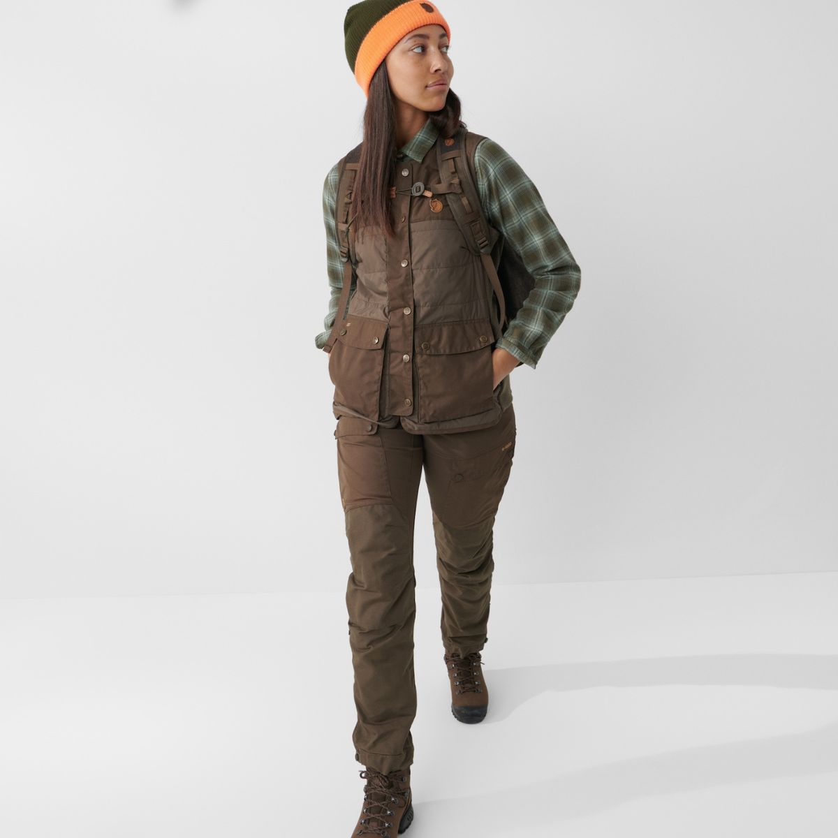 Forest Wool Padded Vest W