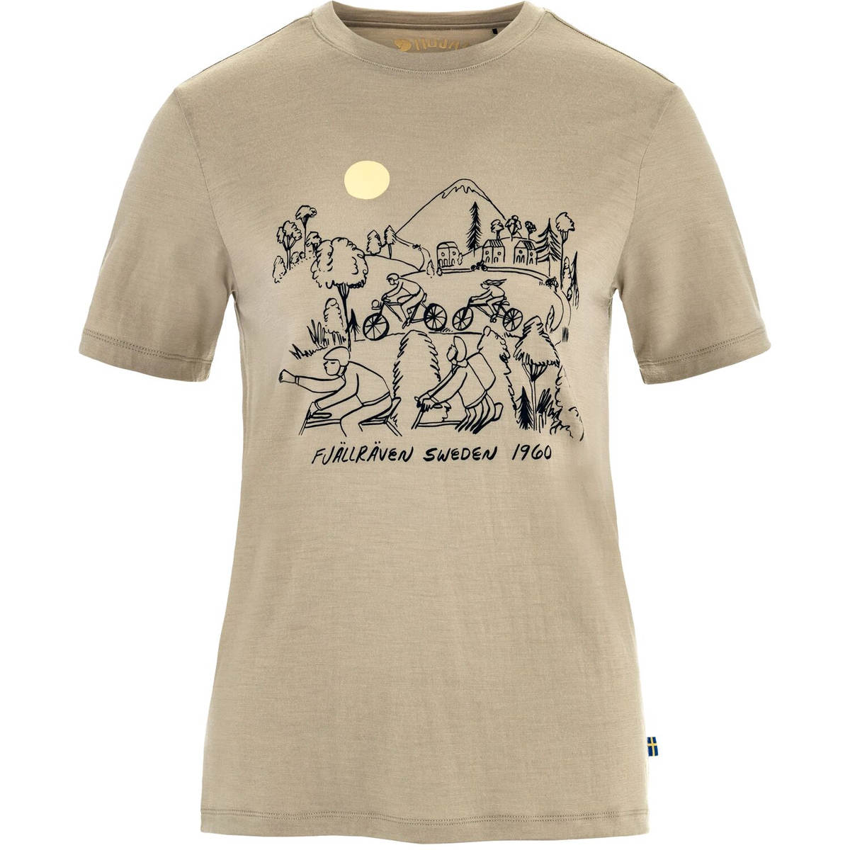 Hoja Lugnt Wool T-shirt W