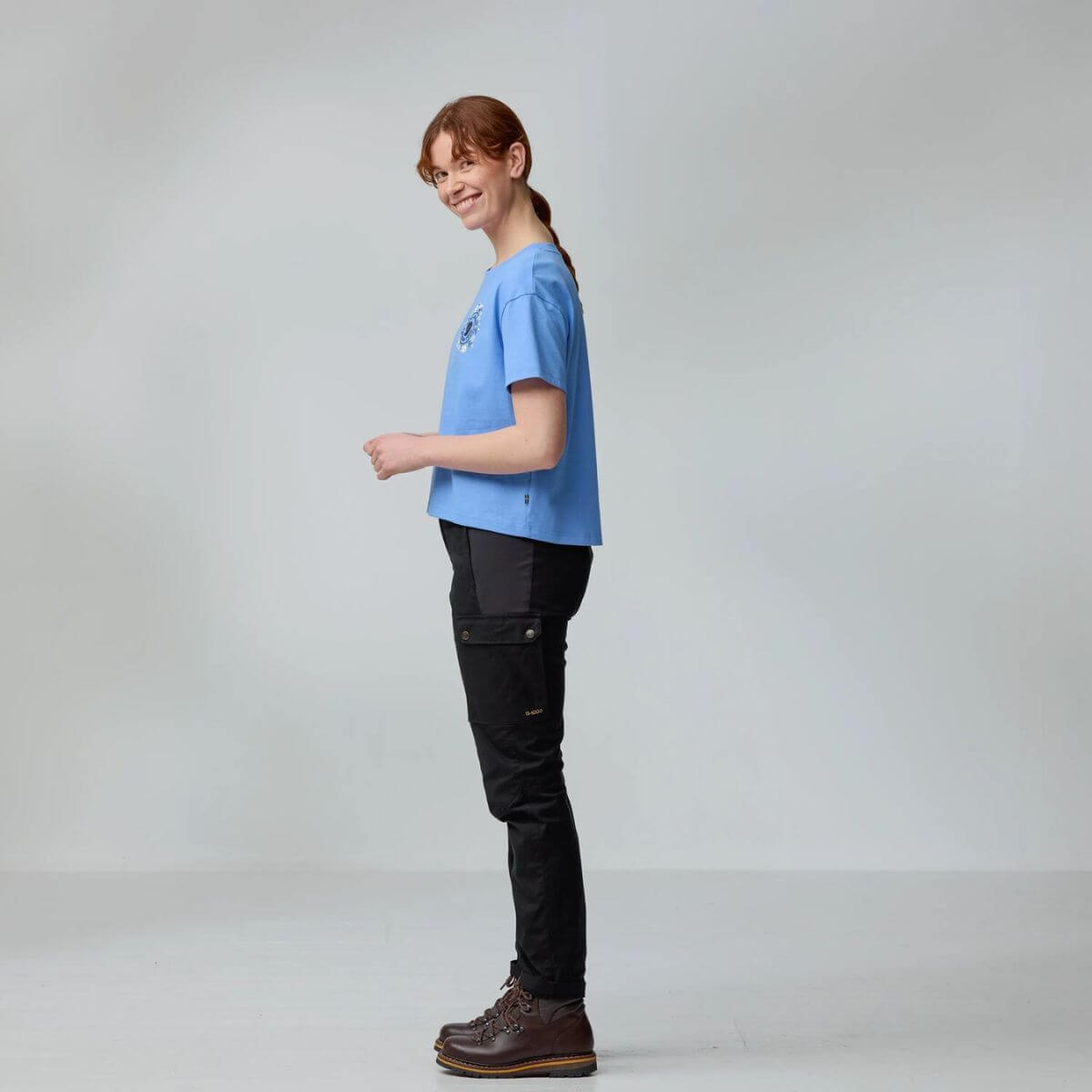 Fjällblomster Logo T shirt W