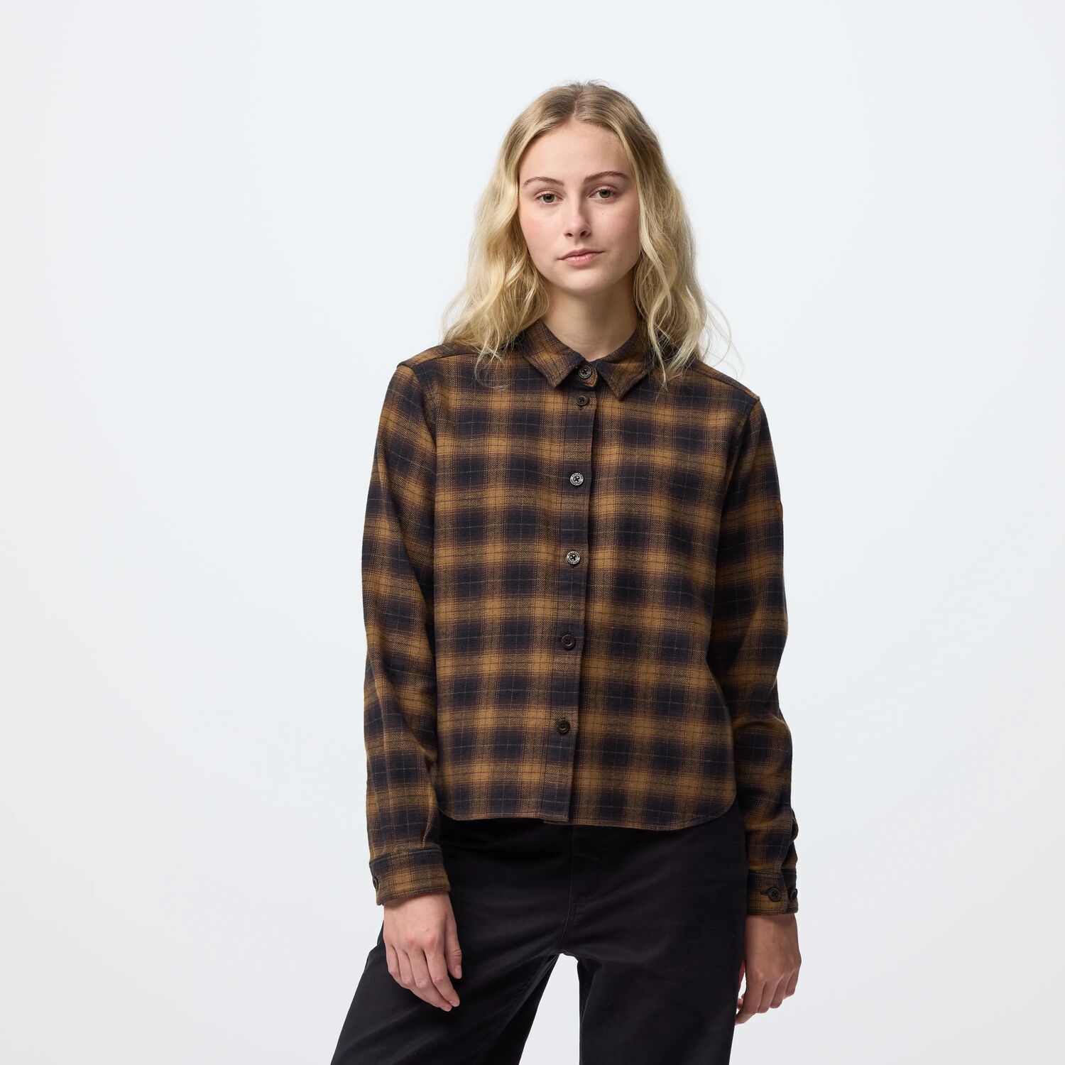 Övik Boxy Flannel Shirt W