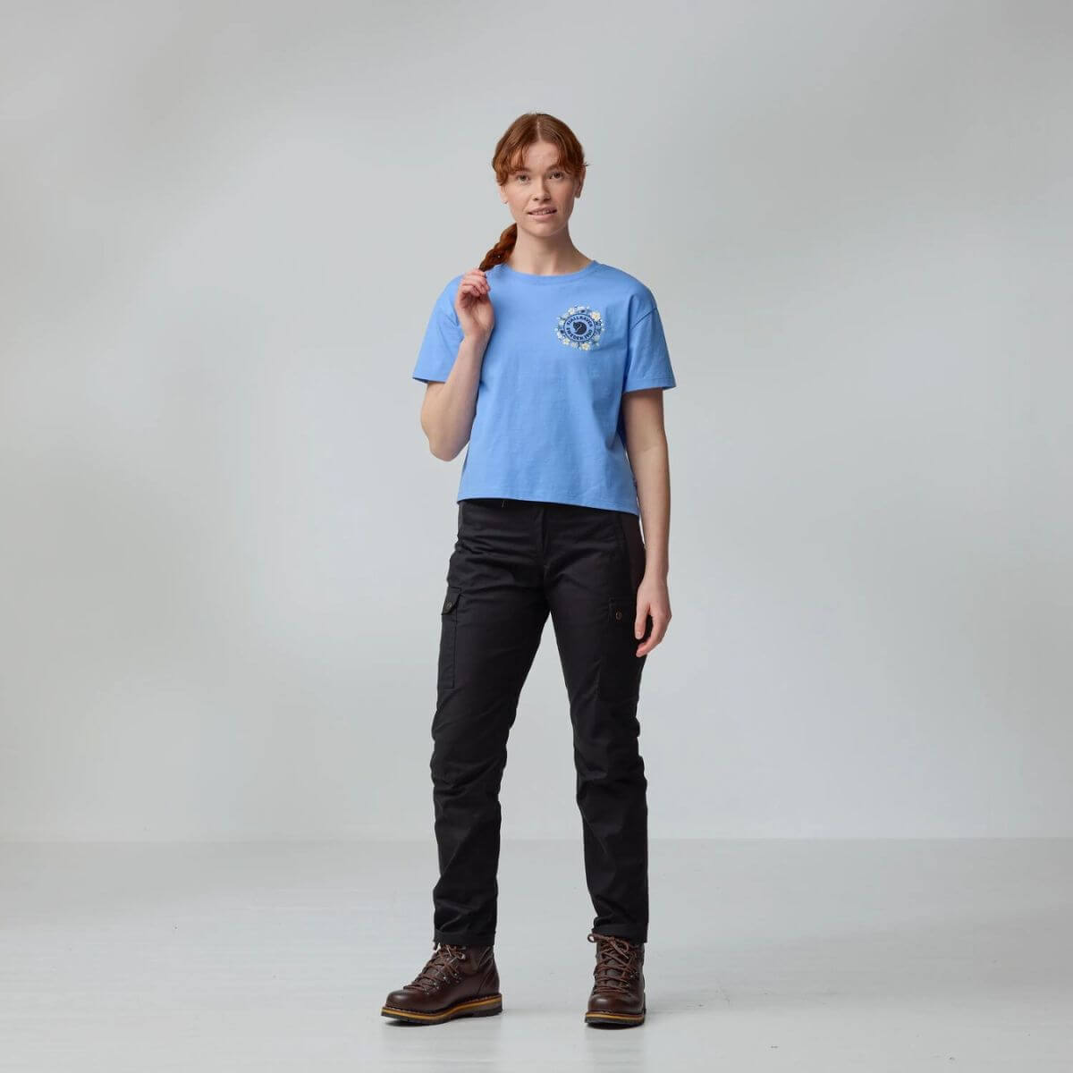 Fjällblomster Logo T shirt W