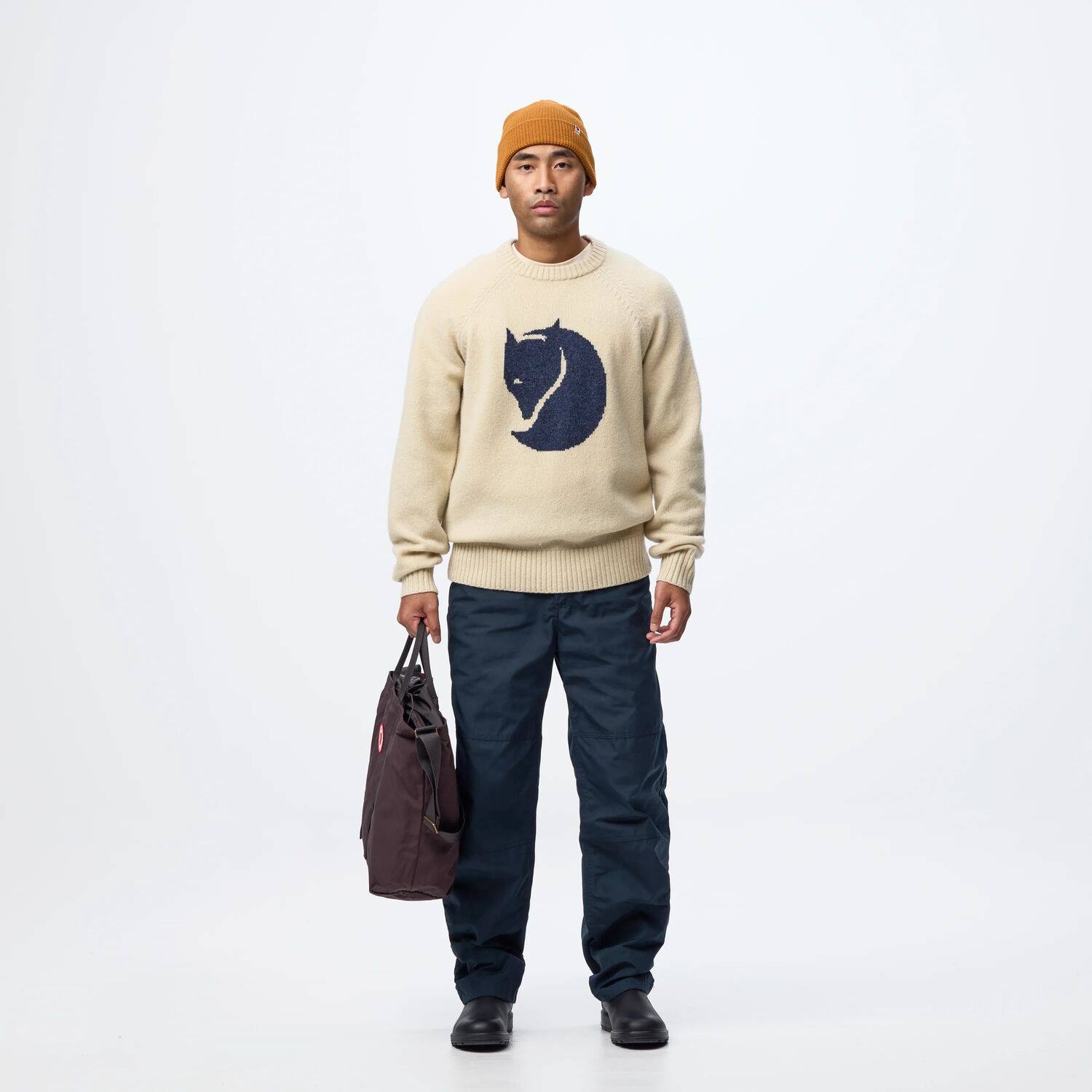 Fjällräven Logo Knit Sweater M