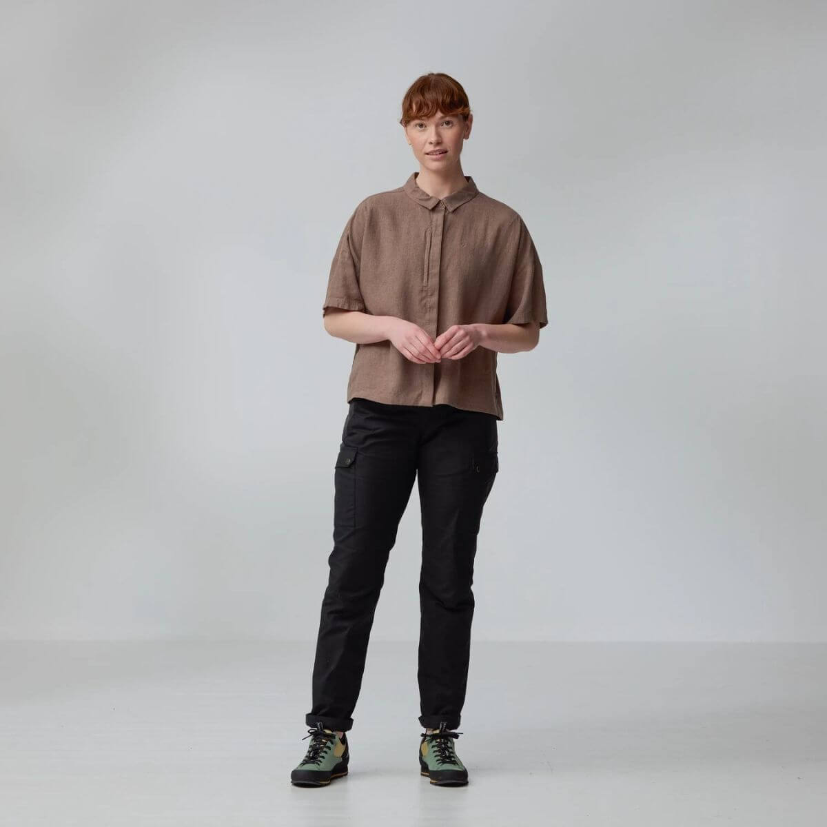 Övik Hemp Camp Shirt SS W