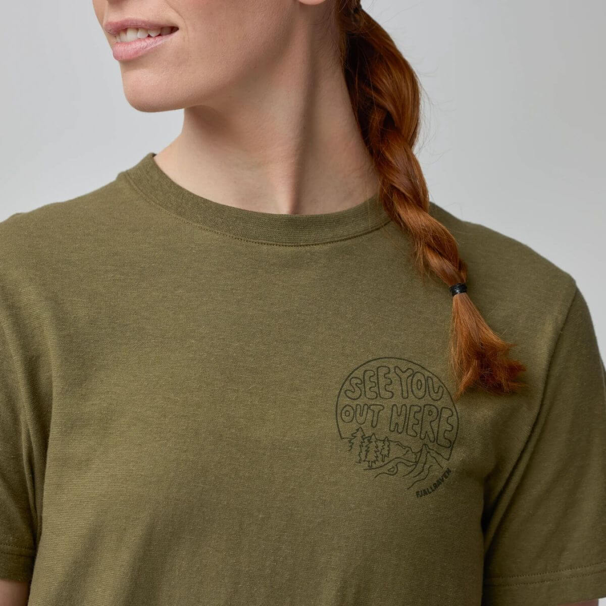 Hemp Blend Out Here T shirt W