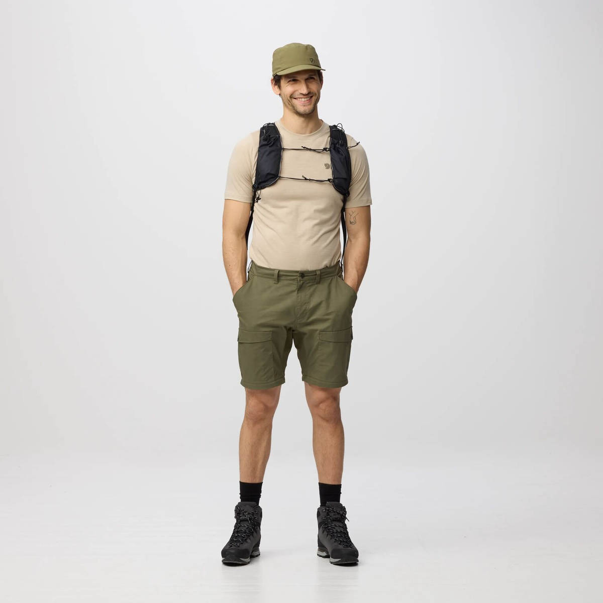 Abisko Hybrid Trail Trs Zip off M