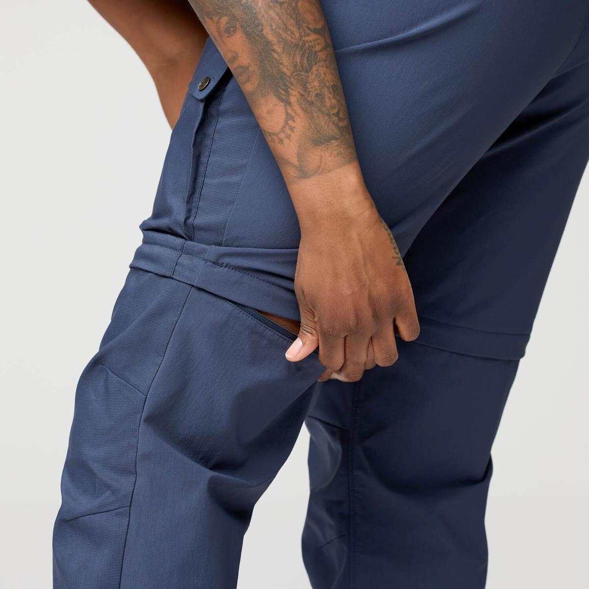 Abisko Hybrid Trail Trs Zip off W